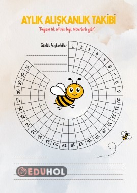 Alışkanlık Takip Formu| Sorumluluk