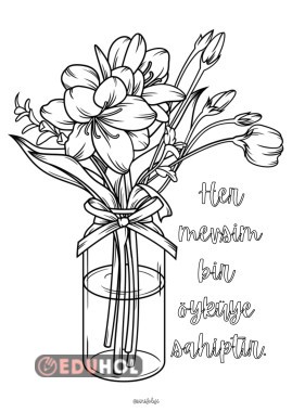 Boyama sayfası | Çiçek