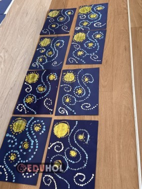 Van Gogh | Yıldızlı Gece - Sanat Çalışması