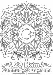 29 Ekim | Mandala Boyama
