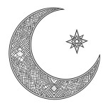 Türk Bayrağı Mandala Boyama