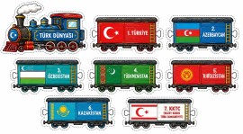 Türk Dünyası - Vagon Defter Çalışması