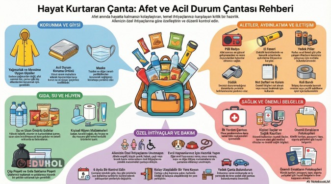 Afet Acil durum Çantası