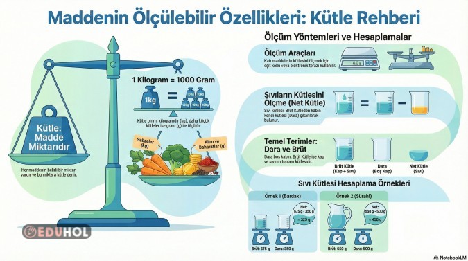 MADDENİN ÖLÇÜLEBİLİR ÖZELLİKLERİ POSTER