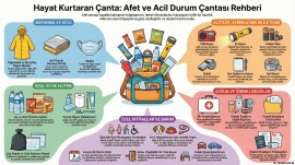 Afet Acil Durum Yatay Poster