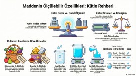 MADDENİN ÖLÇÜLEBİLİR ÖZELLİKLERİ : KÜTLE REHBERİ POSTER