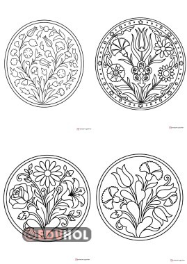 1.SINIF HAYAT BİLGİSİ SANAT BİZE İYİ GELİR ÇİNİ BOYAMA 5 FARKLI