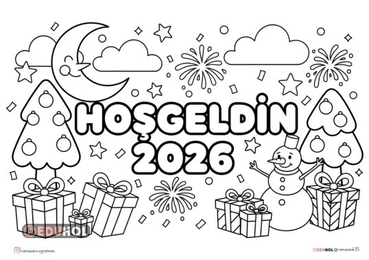 HOŞGELDİN 2026 BOYAMA ETKİNLİĞİ