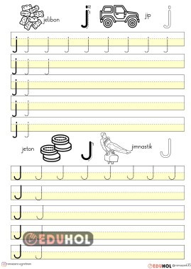 J SESİ YAZMA ÖDEVİ