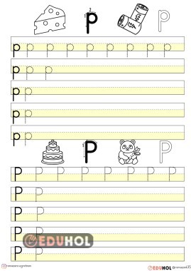 P SESİ YAZMA ÖDEVİ