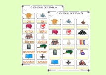 Ö SESİ GÖRSEL DİKTE ETKİNLİĞİ