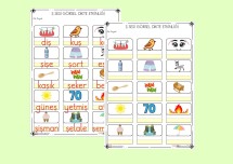 Ş SESİ GÖRSEL DİKTE ETKİNLİĞİ