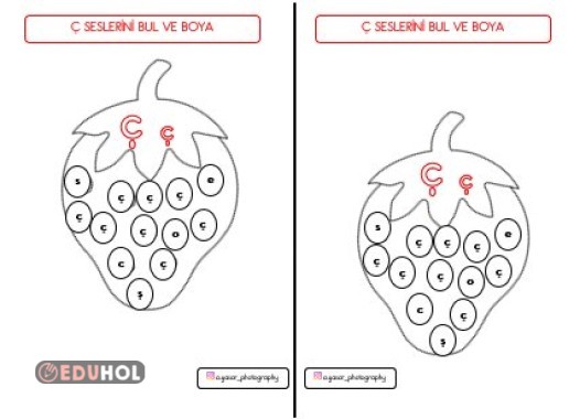 Ç Harfi Ayırt Etme Etkinliği... · Eduhol - Etkinlik İndir Oyun Oyna ...