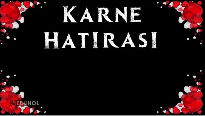 KARNE HATIRASI PANOSU ( AKILLI TAHTADA ARKA PLAN İÇİN)