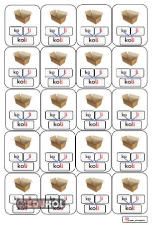 O HARFİ İNTERAKTİF DEFTER ÇALIŞMALARI Koli İnteraktif Defter Çalışması(Kes Deftere Yapıştır)