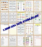 1.SINIF TATİL ETKİNLİKLERİ (17 SAYFA)