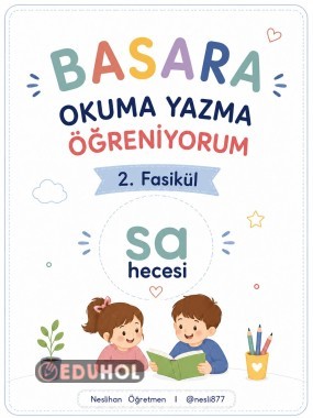 Özel Eğitim Okuma yazma öğreniyorum 2. Fasikül sa hecesi