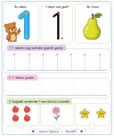 Özel Eğitim Matematik 1 rakamını öğreniyorum etkinliği