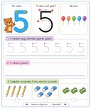 Özel Eğitim Matematik 5 rakamını öğreniyorum