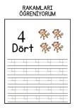 4 Rakamını Yazma Çalışması