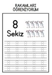 8 Rakamını Yazma Çalışması