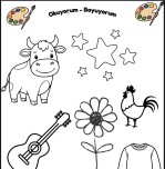 Kolay oku - boya etkinliği