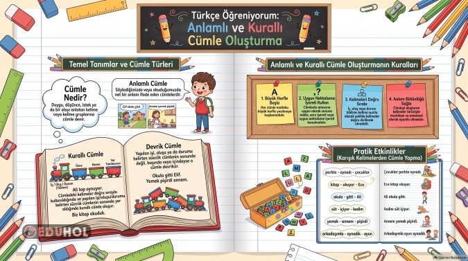 2.Sınıf_Türkçe_Anlamlı ve Kurallı Cümle_İnfografik