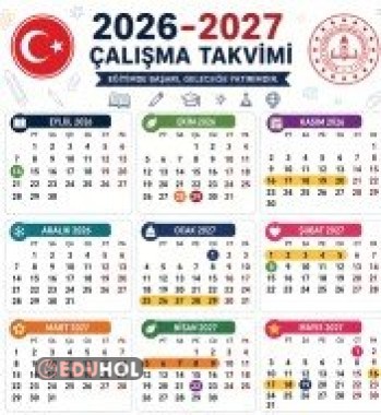 2026-27 Çalışma Takvimi