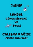 çalışma kağıdı cevap anahtarı