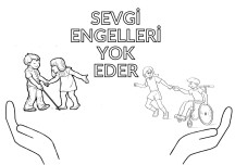 3 Aralık Engelliler Haftası Boyama Sayfası
