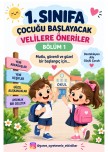 1. Sınıf  Velilerine Tavsiyeler