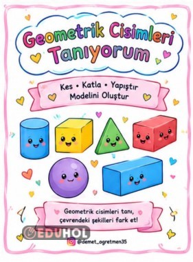 geometrik cisimler katlama