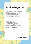 Artık okuyorum şiiri