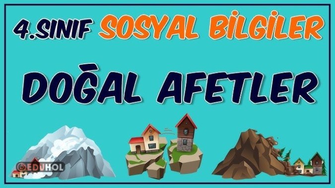 Doğal Afetler Konusunu Pekiştirelim 🫠🫠🫠