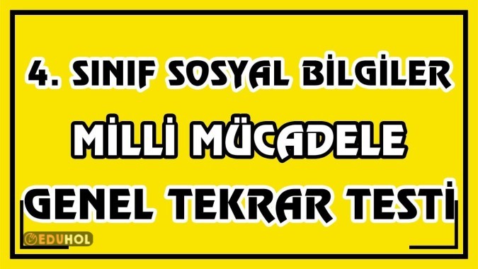 Milli Mücadele Dönemi Konusunu Pekiştirelim 🫠🫠🫠