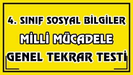 Milli Mücadele Dönemi Tekrarı 🫠