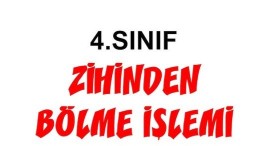 Zihinden Bölme İşlemi 🫠🫠🫠