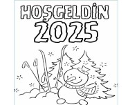 Yılbaşı Boyama ilkokul2