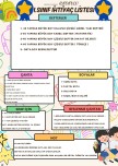 1. sınıf ihtiyaç listesi