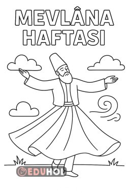 MEVLANA HAFTASI BOYAMA SAYFASI