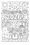 HOŞGELDİN 2026 BOYAMA SAYFASI