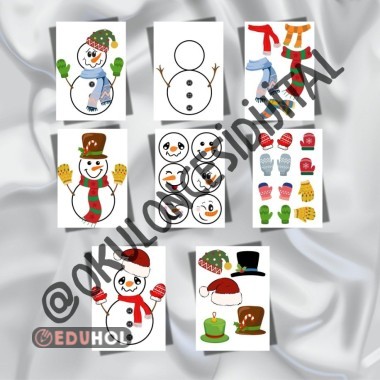 Kardan Adam Giydirme Oyunu