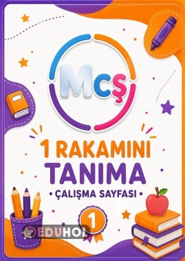 1 Rakamını Tanıma sayfası