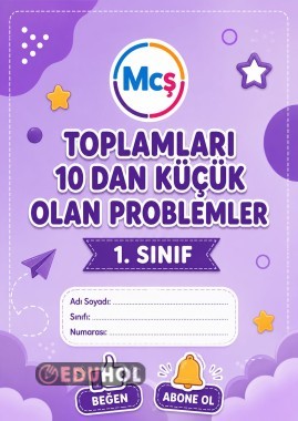 1.Sınıf Toplama İşlemi Problemleri