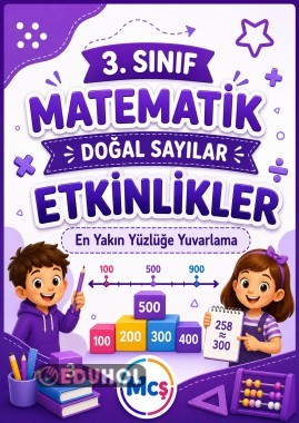 3.Sınıf En Yakın Yüzlüğe Yuvarlama