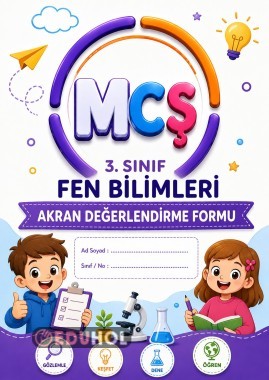 3.Sınıf Fen Bilimleri akran formu