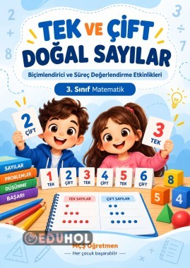 3.Sınıf Maarif Modele uygun Biçimlendirici ve süreç odaklı değerlendirme-cevap anahtarı ve ölçek