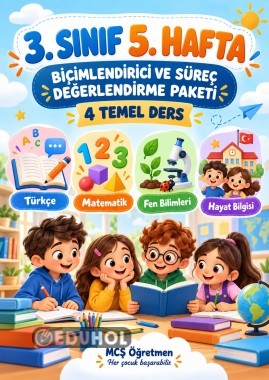 3.Sınıf  Tüm dersler maarif modele uygun full  hazır paket