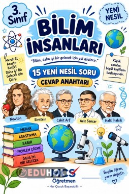 FB 3.sınıf 15 yeni nesil soru ve cevapları