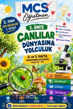 FB.4 .ve 5.Hafta Öğretmen klavuzu mutlaka indirin.planlama ve ölçekler